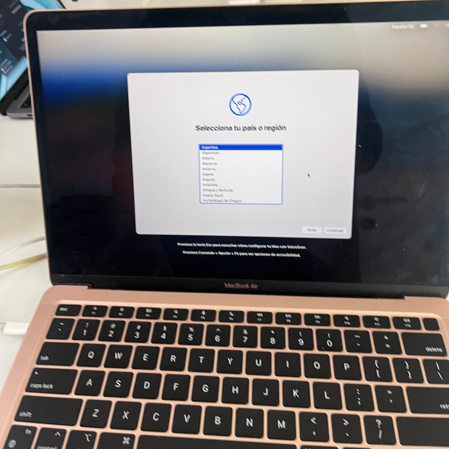 MacBook Air 13Inch 2020 M1 8GB 250GB Ssd