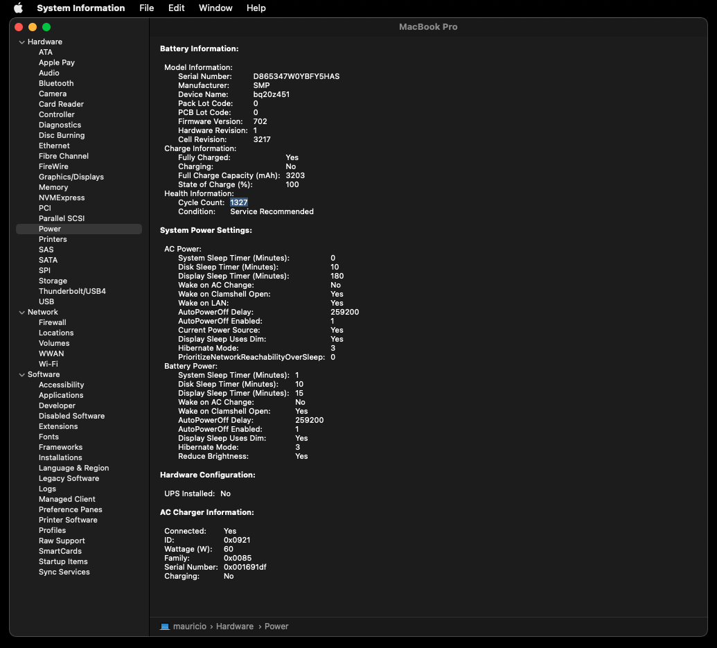 MacBook Pro 13Inch 2015 i5 8GB 250GB Ssd